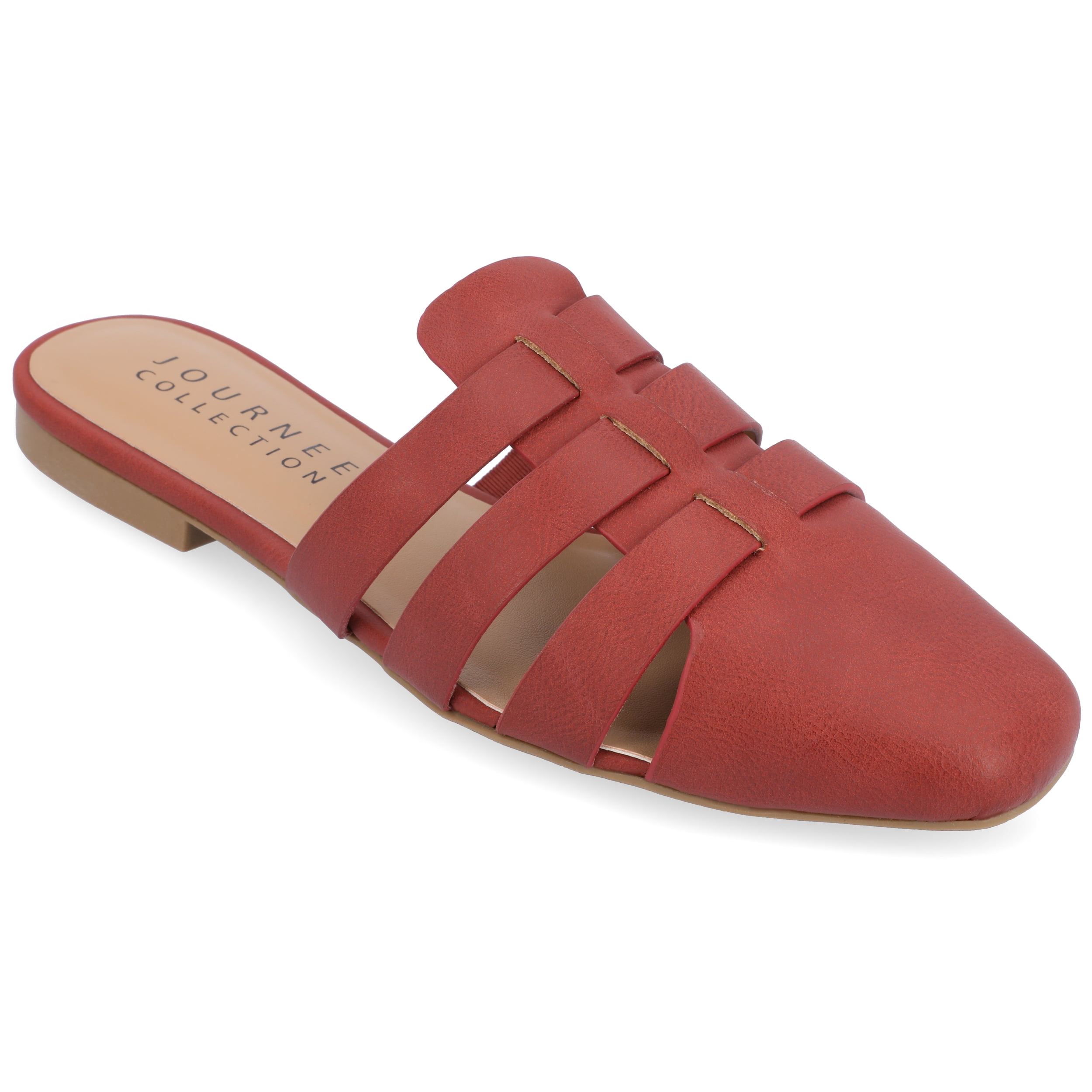 Journee Collection Womens Jazybell Tru Comfort Foam Slip On Mules Flats