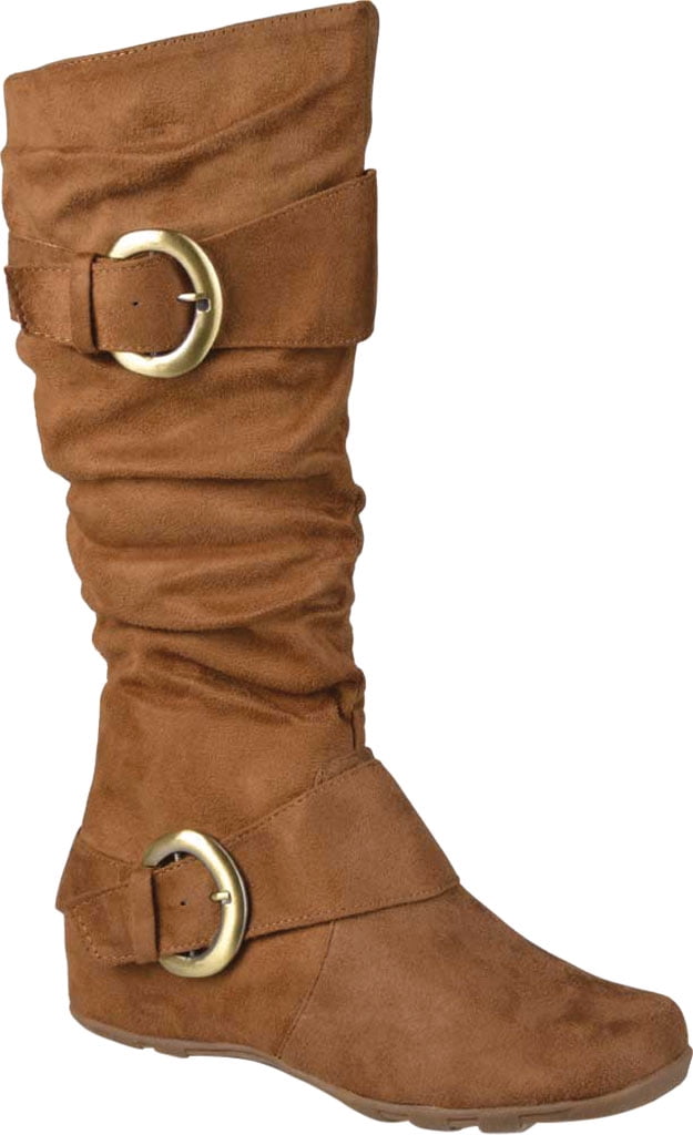 Journee Collection Womens Jester01 Hidden Wedge Riding Boots