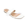 thumbnail image 1 of Journee Collection Womens Jeysha Slip On Buckle Slide Sandals, 1 of 3