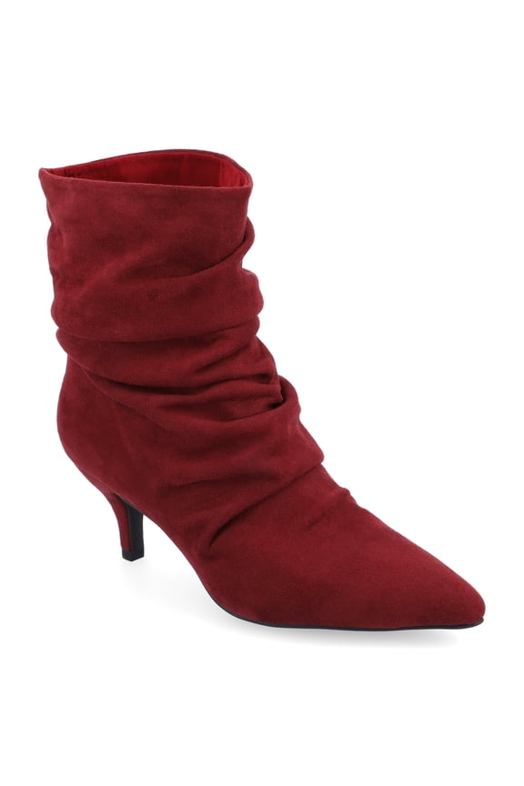 Collection Womens Jo Tru Comfort Foam Pull On Kitten Heel Booties