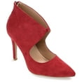 thumbnail image 1 of Journee Collection Womens Junniper Back Heel Zip High Stiletto Pointed Toe Pumps, 1 of 7