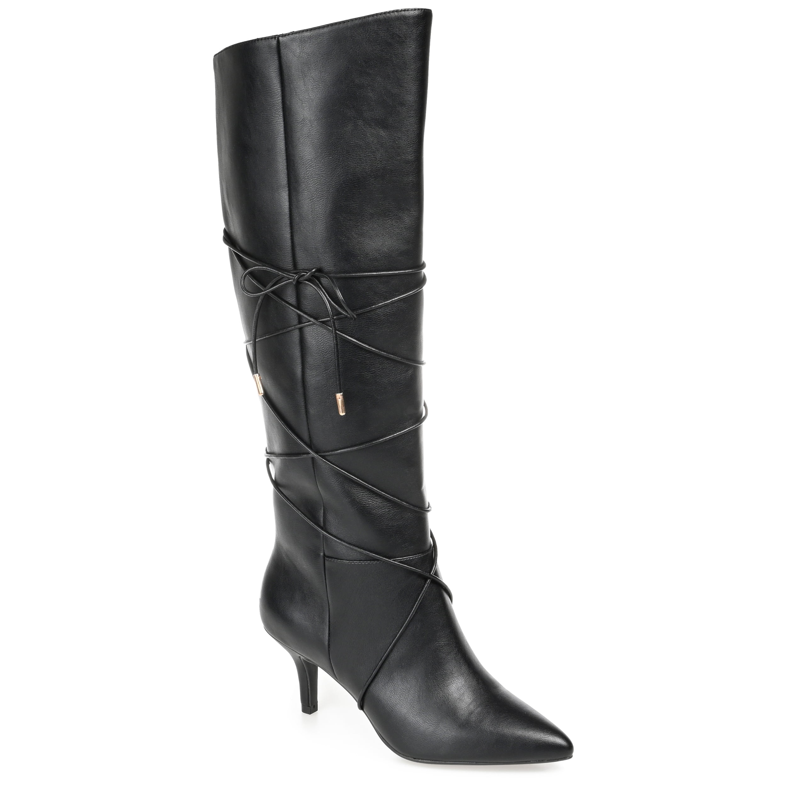 Journee Womens Kaavia Comfort System Pointed Toe Knee High Boots