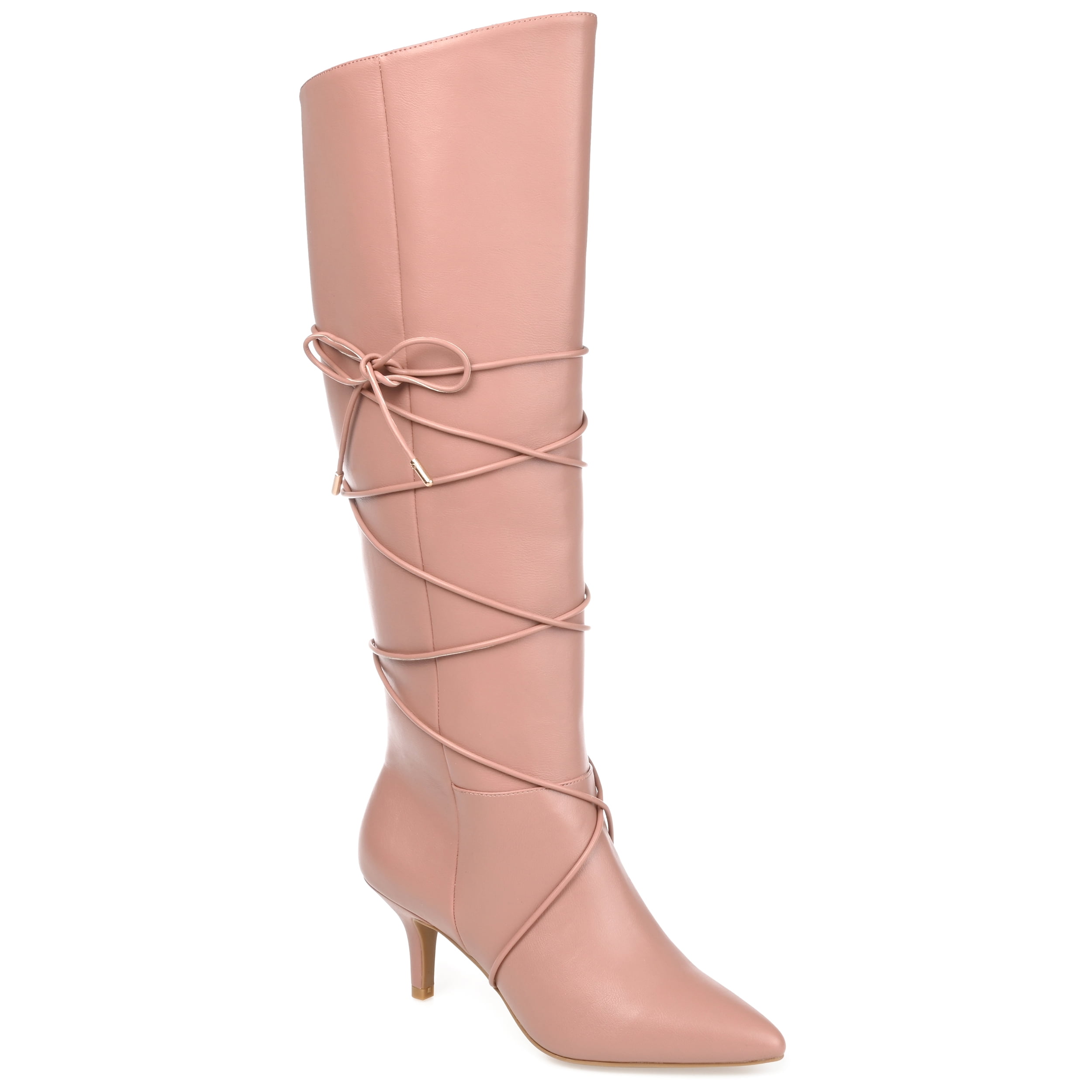 Journee Womens Kaavia Comfort System Pointed Toe Knee High Boots