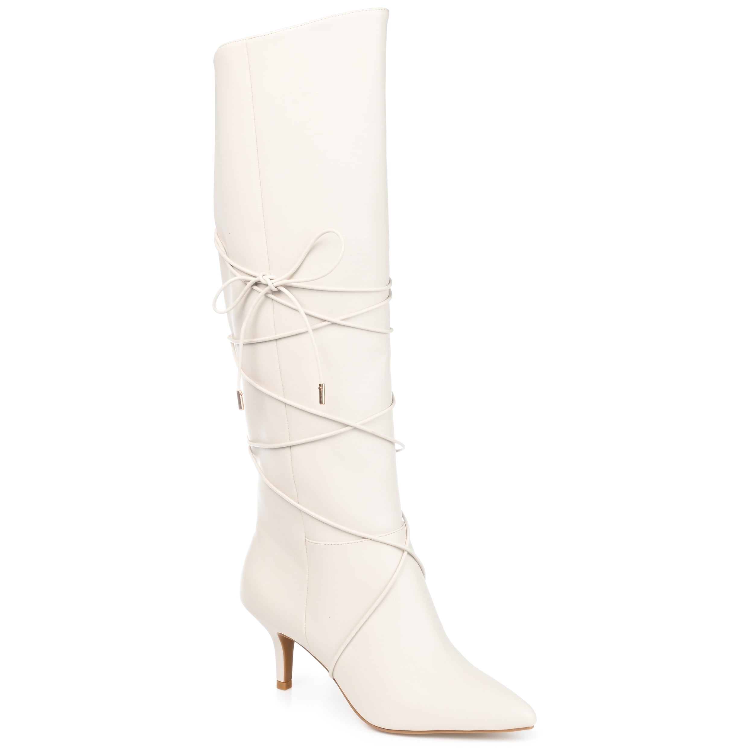 Journee Womens Kaavia Comfort System Pointed Toe Knee High Boots
