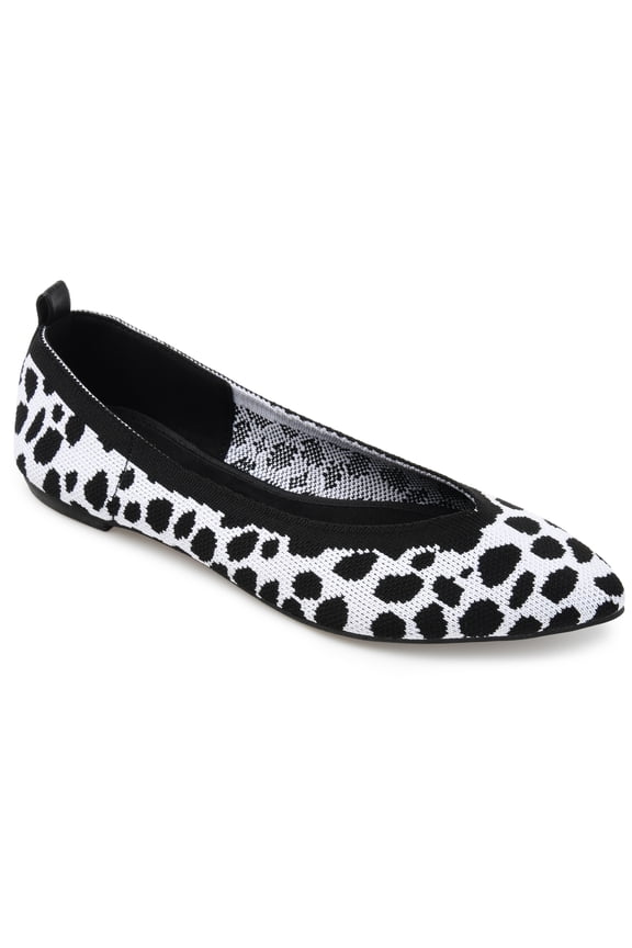 Collection Womens Karise Tru Comfort Foam Slip On Pointed Toe Ballet Flats