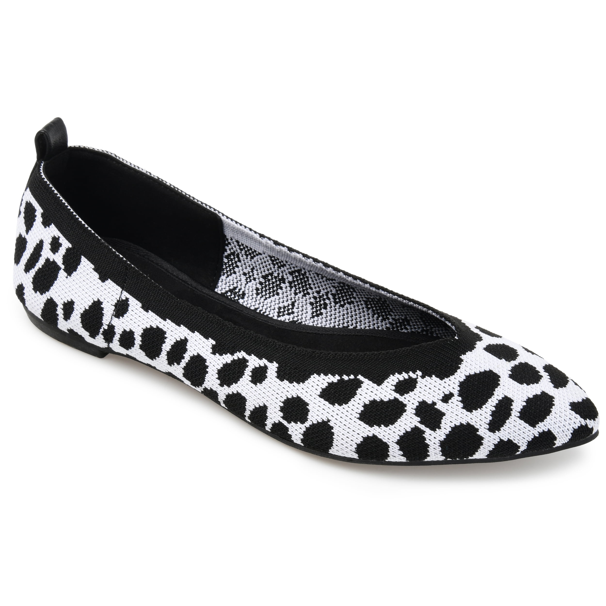 Journee Collection Womens Karise Tru Comfort Foam Wide Width Slip On Pointed Toe Ballet Flats