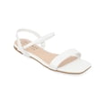 thumbnail image 1 of Journee Collection Womens Karren Faux Leather Slip-On Slingback Sandals, 1 of 4