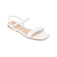 thumbnail image 1 of Journee Collection Womens Karren Faux Leather Slip-On Slingback Sandals, 1 of 4