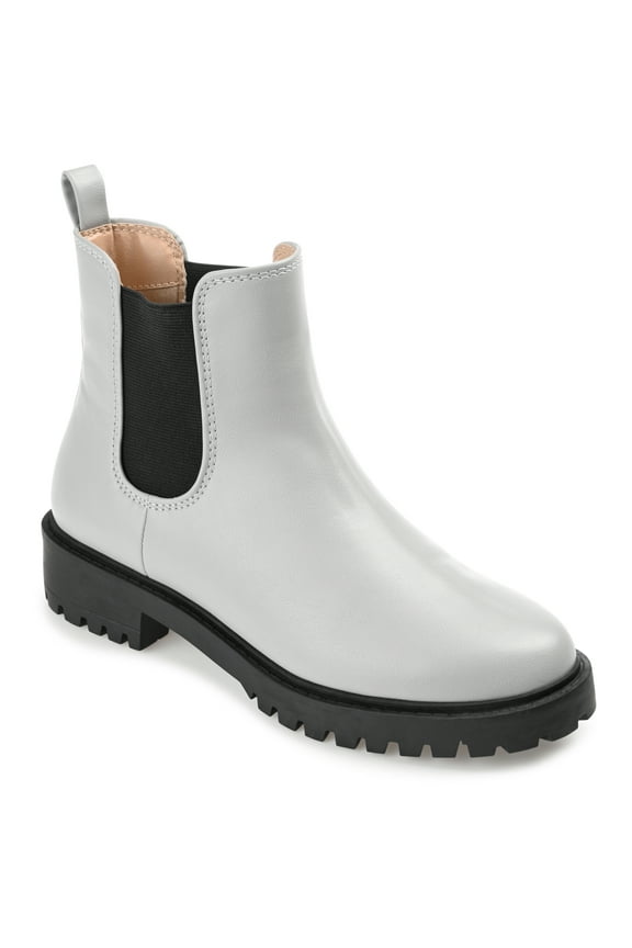 Womens Kenova Comfort Insole Round Toe Block Heel Chelsea Booties, Widths Available