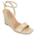 thumbnail image 1 of Journee Collection Womens Konna Tru Comfort Foam Mid Heel Wedge Sandals, 1 of 7