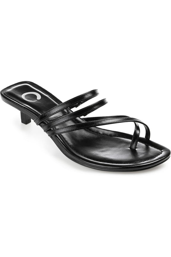 Collection Womens LETTIE Faux Leather Kitten Heel Heels