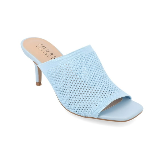 Journee Collection Womens Leighton Knit Slip-On Mules