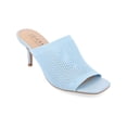 thumbnail image 1 of Journee Collection Womens Leighton Knit Slip-On Mules, 1 of 3
