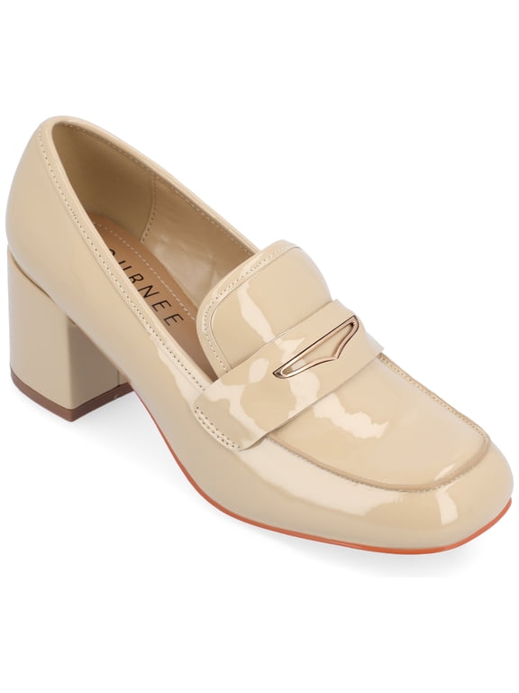 Collection Womens Liyla Tru Comfort Foam Low Heel Square Toe Pumps