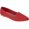 thumbnail image 1 of Journee Collection Womens Loafers 6 Red, 1 of 5