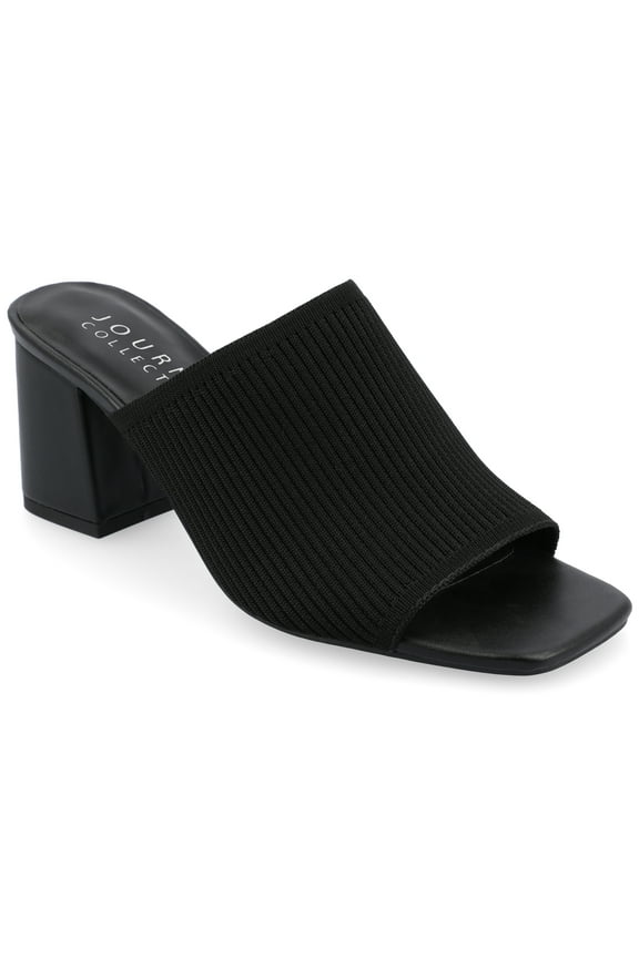 Womens Lorenna Open Square Toe Block Heel Dress Sandals, Widths Available