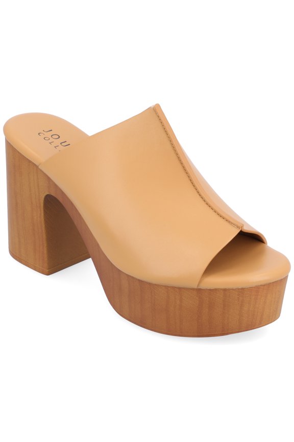 Collection Womens Lorenza Tru Comfort Foam Platform Clog Open Toe Sandals