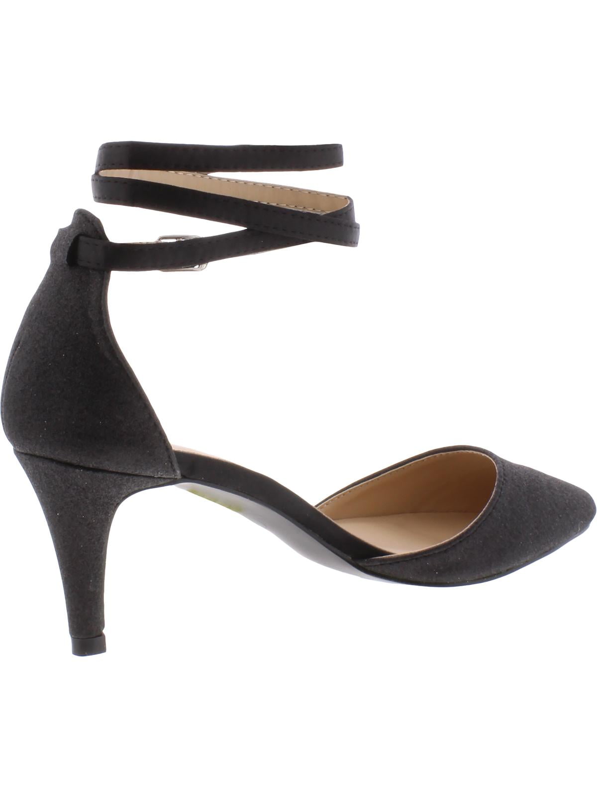 Journee Collection Womens Luela Pointed Toe Mid Heel Pumps