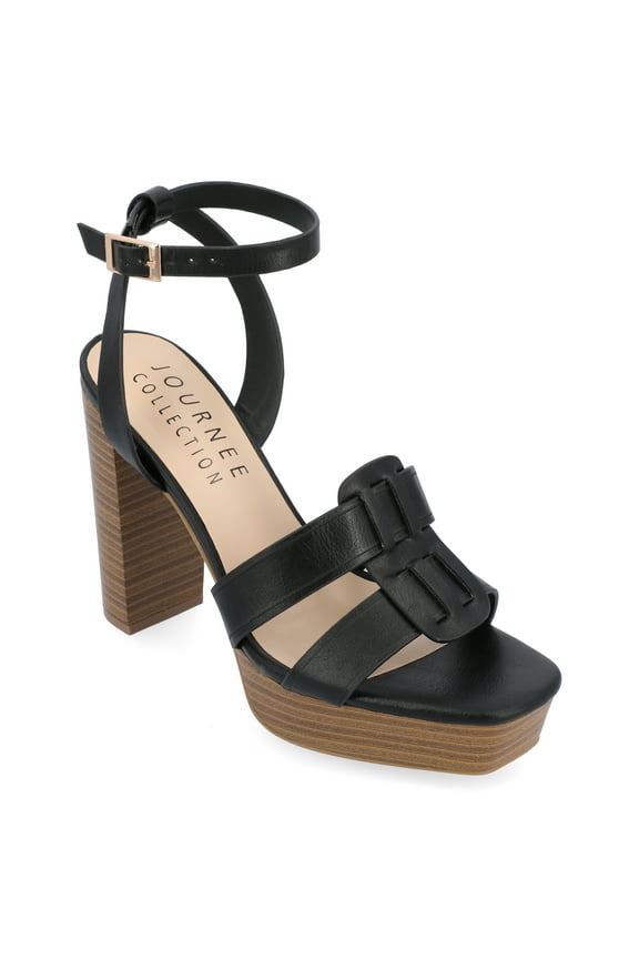 Collection Womens Mandilyn Tru Comfort Foam High Heel Platform Sandals