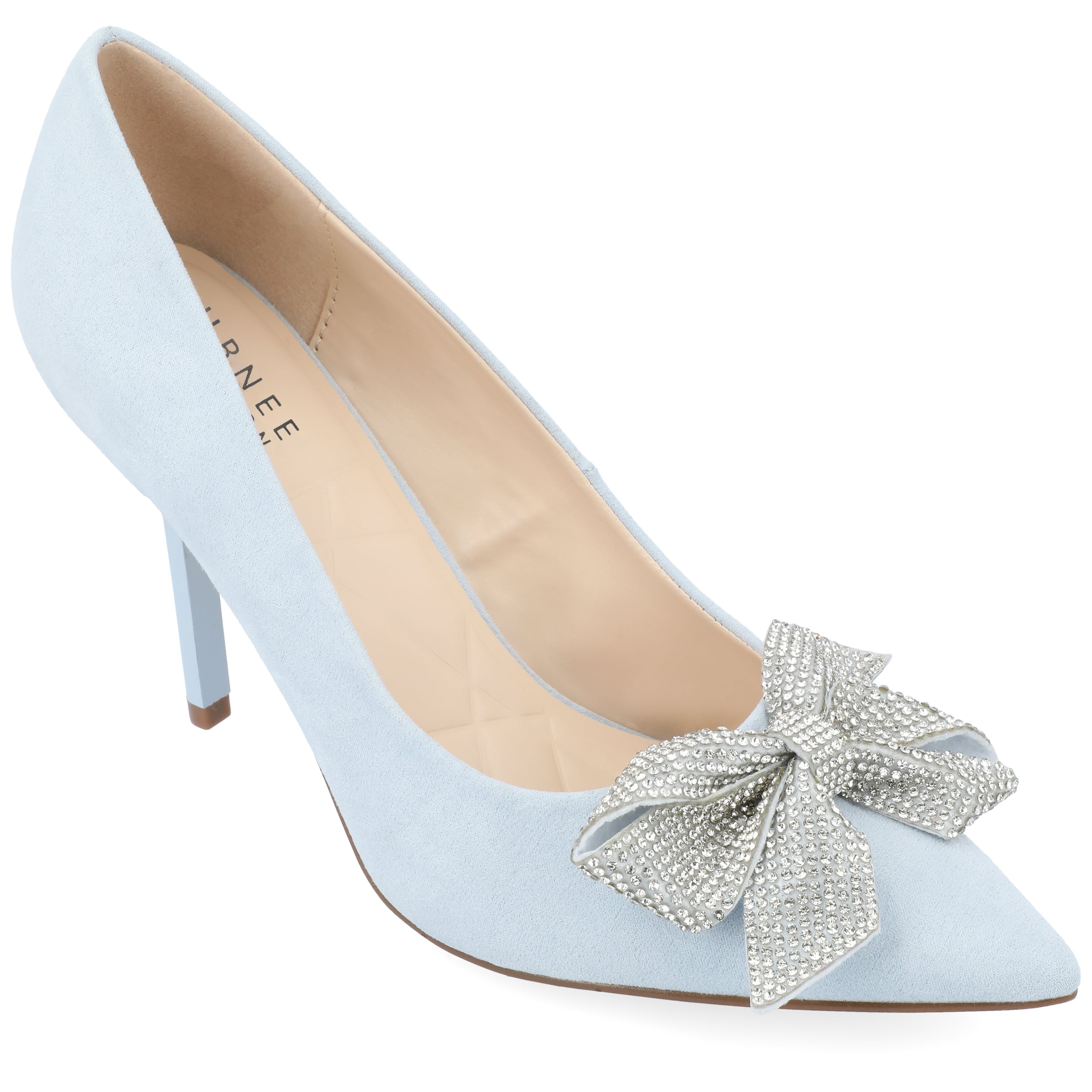 Journee Collection Womens Marcie Tru Comfort Foam Mid Heel Pointed Toe Pumps
