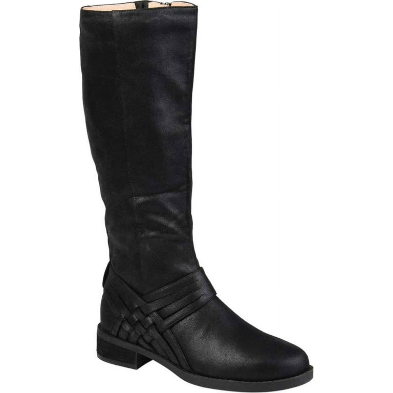 Journee Collection Women s Meg Boot Black 8