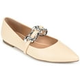 thumbnail image 1 of Journee Collection Womens Metinaa Ballet Pointed Toe Slip On Flats, 1 of 7