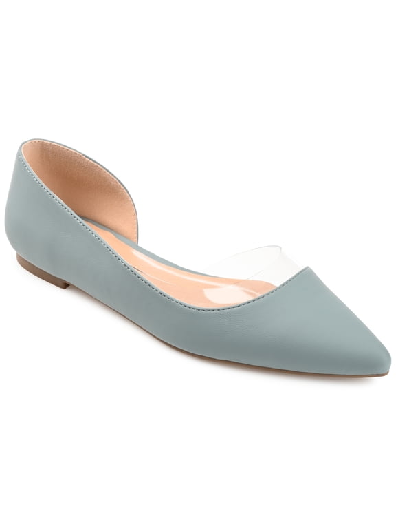 Womens Mikki Ballet Pointed Toe Slip On Flats
