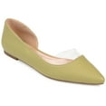 thumbnail image 1 of Journee Collection Womens Mikki Ballet Pointed Toe Slip On Flats, 1 of 6