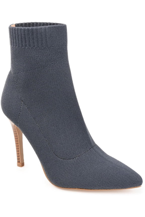 Collection Womens Milyna Knit Pull On Mid-Calf Boots