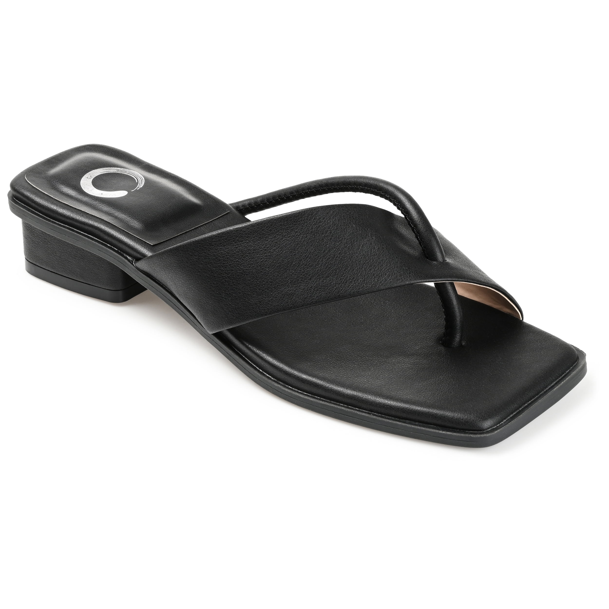 Journee Collection Womens Mina Tru Comfort Foam Flip Flop Low