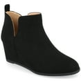 thumbnail image 1 of Journee Womens Mylee Pull On Wedge Booties, Widths Available, 1 of 10