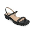 thumbnail image 1 of Journee Collection Womens Nylah Slim Platform Sling Back Sandals, 1 of 3