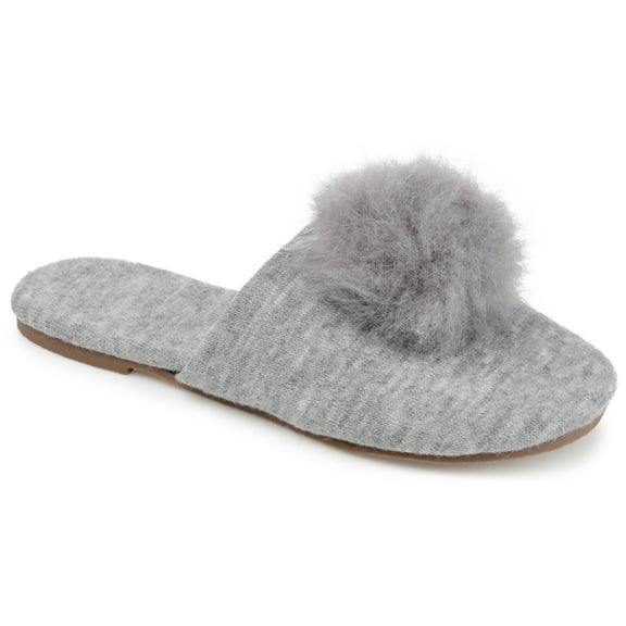 Journee Womens Nightfall Round Toe Slip- On Slippers