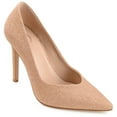 thumbnail image 1 of Journee Collection Womens Ninna Slip On High Stiletto Pointed Toe Pumps, 1 of 7