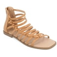 thumbnail image 1 of Journee Collection Womens Petrra Tru Comfort Foam Gladiator Back Zip Sandals, 1 of 6