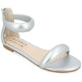 thumbnail image 1 of Journee Collection Womens Peytonn Back Heel Zip Ankle Strap Sandals, 1 of 6
