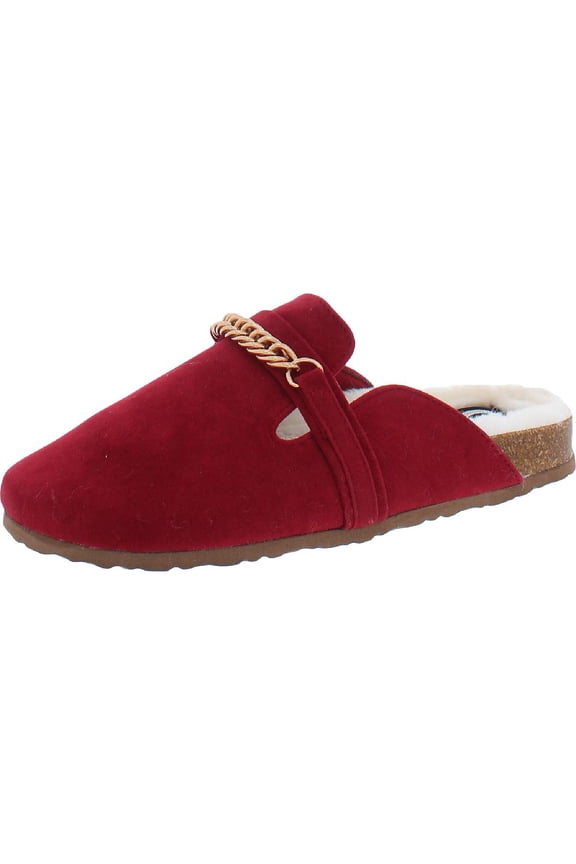 Collection Womens Quinnie Faux Suede Slip On Mules