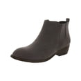 thumbnail image 1 of Journee Collection Womens Ramsey Block Heel Ankle Boots Gray 8.5 Medium (B,M), 1 of 3