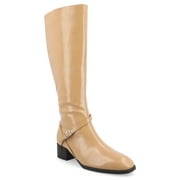 Journee Collection Womens Rhianah Tru Comfort Foam Stacked Block Heel Square Toe Boots