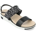 thumbnail image 1 of Journee Collection Womens Riya Formed Footbed Sling Back Sandal, 1 of 6