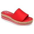 thumbnail image 1 of Journee Collection Womens Rosey Tru Comfort Foam Wedge Heel Espadrille Sandals, 1 of 7