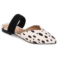 thumbnail image 1 of Journee Collection Womens Roxeene Slip On Pointed Toe Mules Flats, 1 of 6