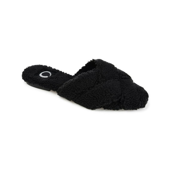 Journee Collection Womens SEREENA Slip on Flat sole Slide Slippers