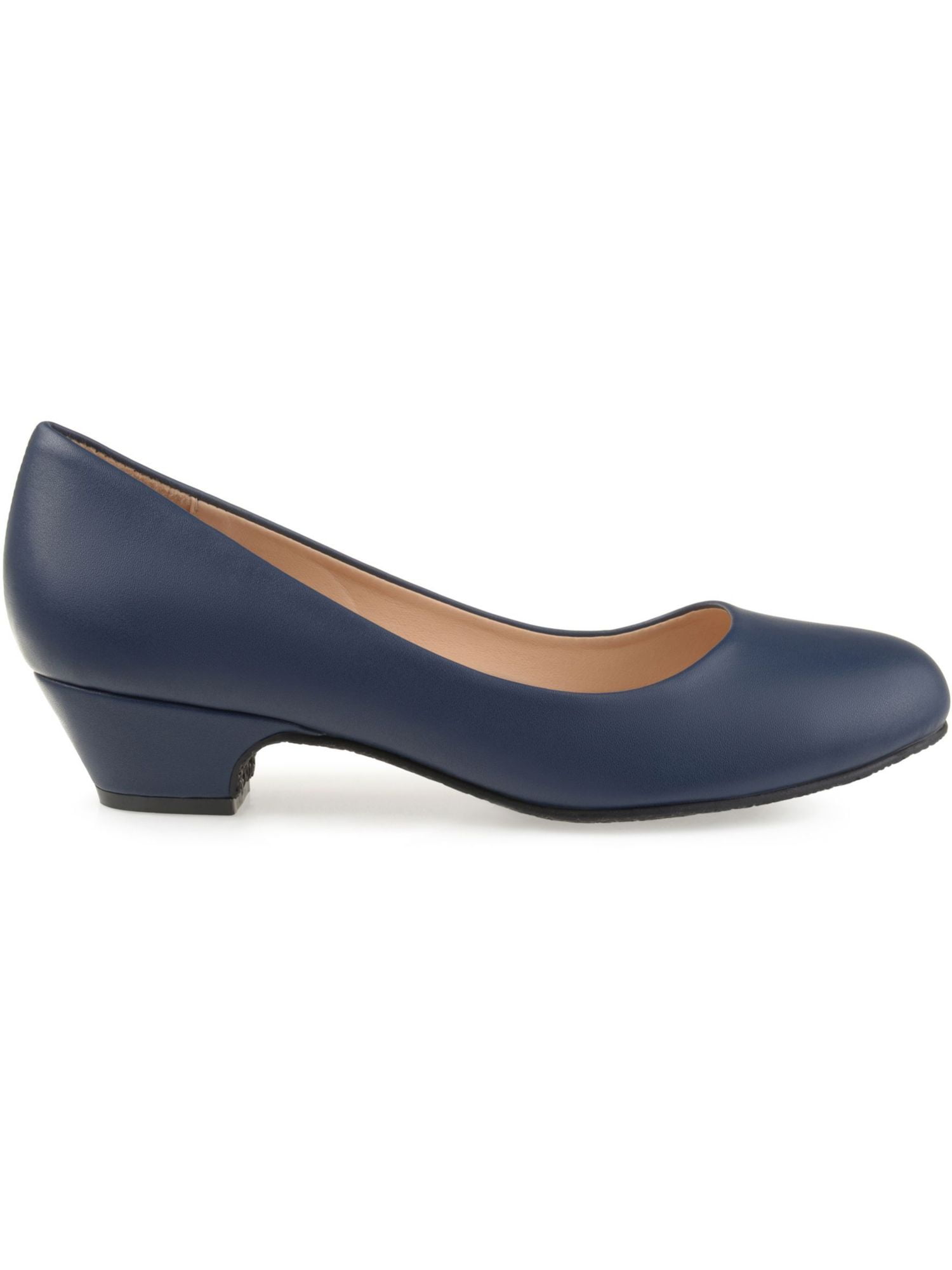 Journee Collection Womens Saar Comfort Insole Round Toe Kitten Heel