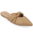thumbnail image 1 of Journee Collection Womens Salinn Tru Comfort Foam Mules Slip On Pointed Toe Flats, 1 of 7