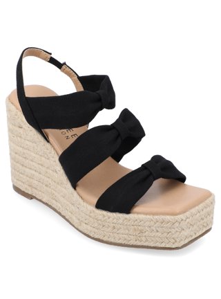 Ryka Natalia Wedge Sandal (women) - Wide Width Available in Black