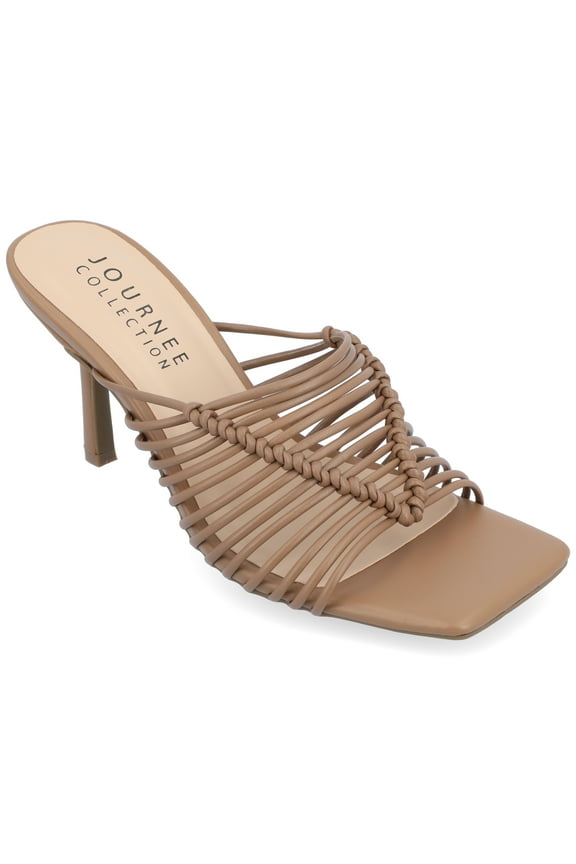 Collection Womens Saskia Tru Comfort Foam Mid Heel Open Toe Pumps