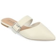 thumbnail image 1 of Journee Collection Womens Shaella Tru Comfort Foam Mules Slip On Pointed Toe Flats, 1 of 6