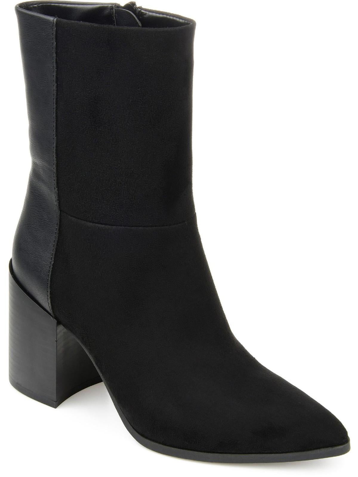 Shirly Quilt Collared Ankle Boots