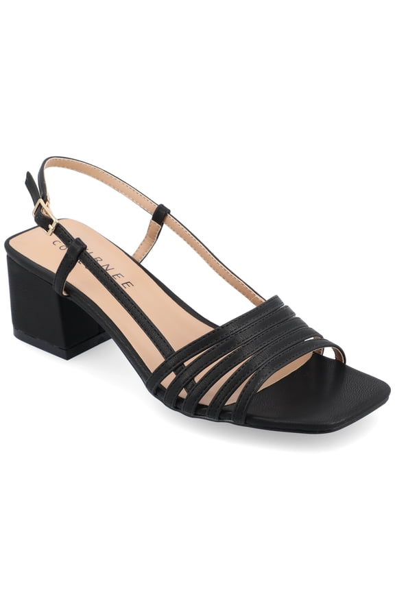 Womens Shayana Multi Strap Sling Back Dress Sandals, Widths Available